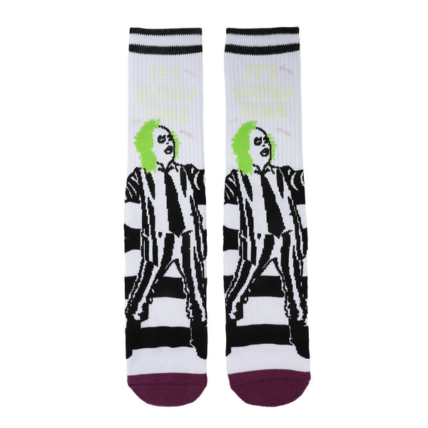 Chaussettes Beetlejuice - UV Color Change Betelgeuse blanc Athletic