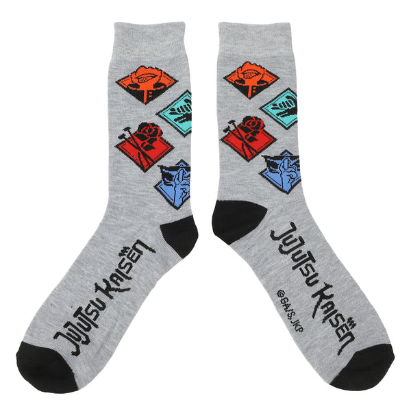 Chaussettes Jujutsu Kaisen motif personnages - lot de 5 paires