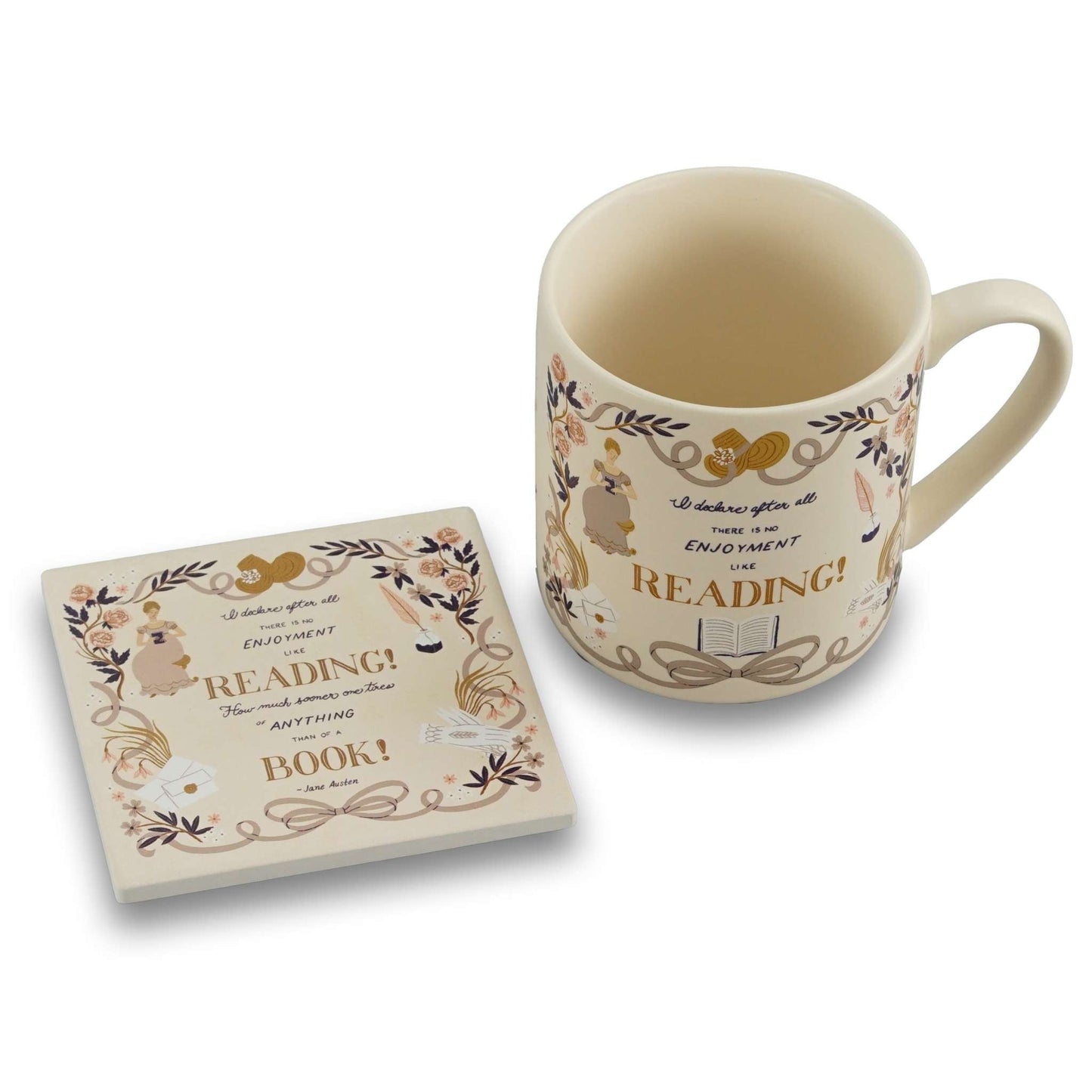 Pulteney Press Pride & Prejudice Coaster