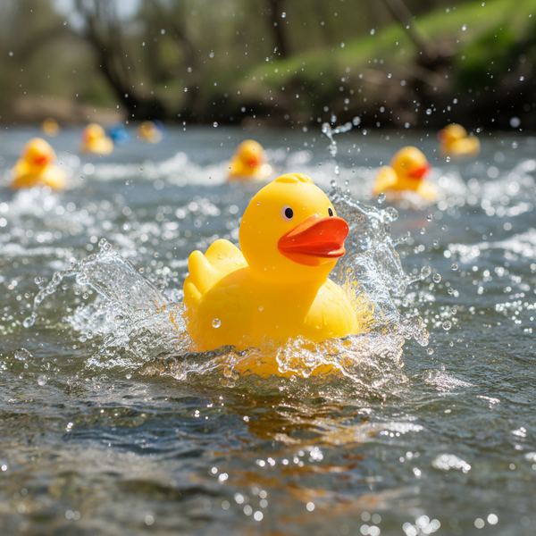 Canard de Course avec Ailes