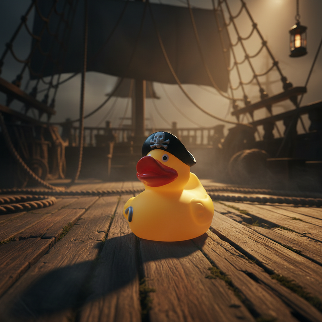 Canard Capitaine Pirate