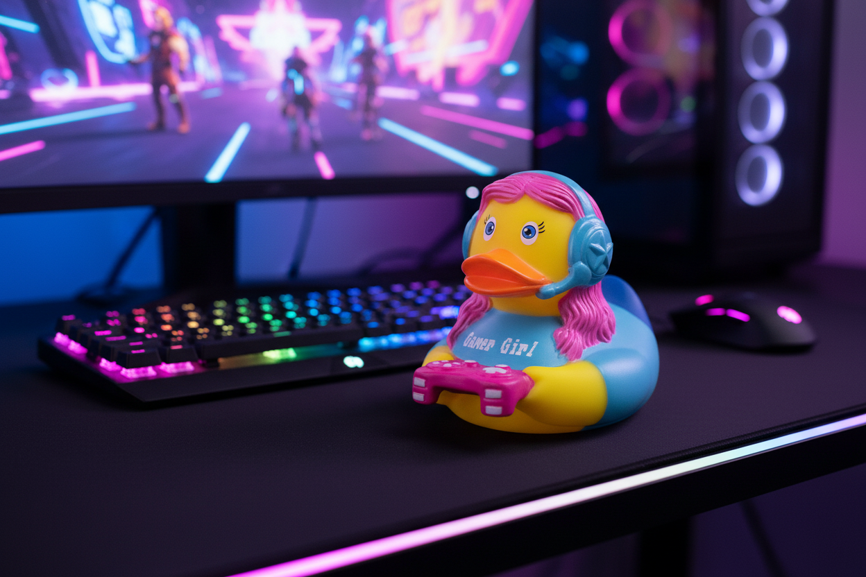 Gaming duck