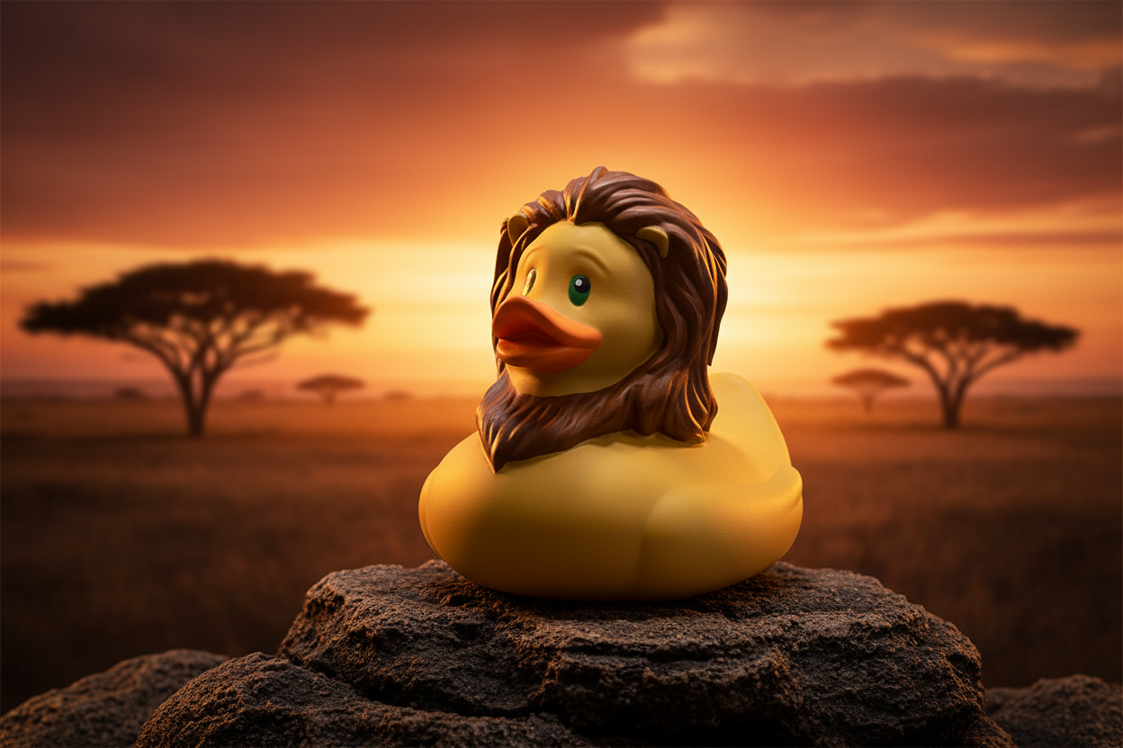 Duck lion