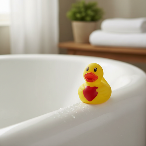 Yellow love duck