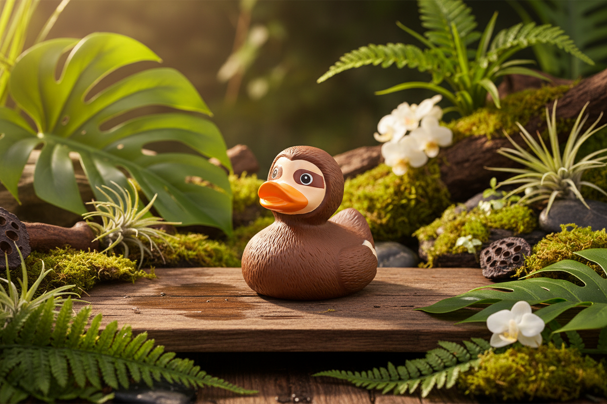 Lazy duck