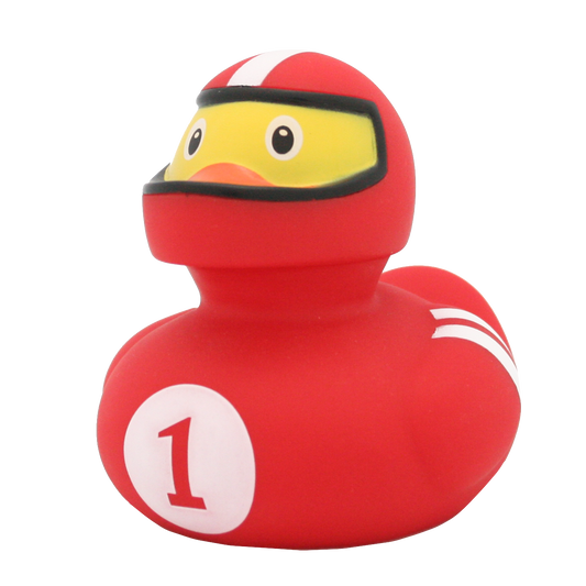 Canard Pilote de Course Rouge
