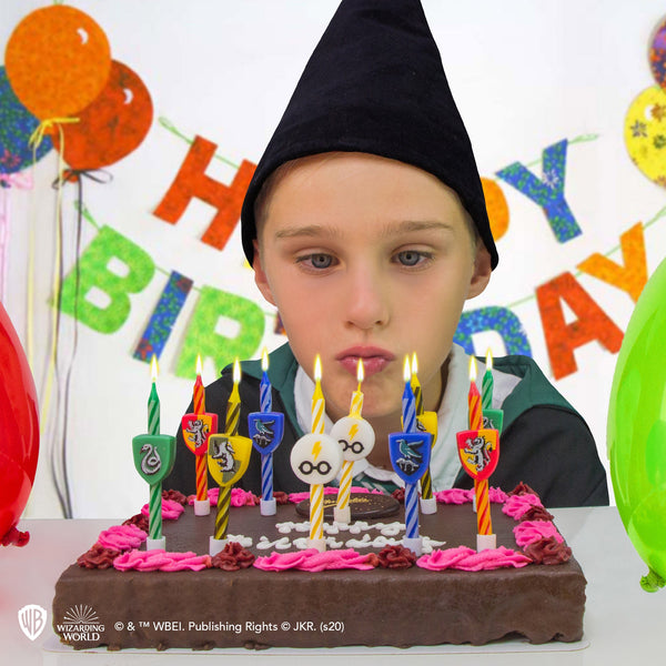 Set of 10 Harry Potter Houses Birthday Candles