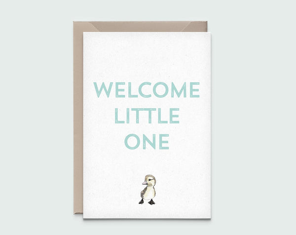 Duck Birth Card