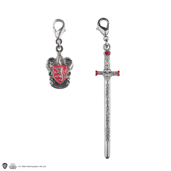 Set of 2 Gryffindor charms