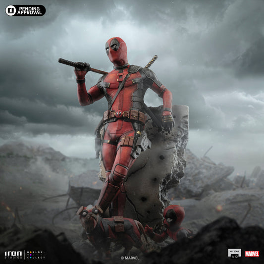 Deadpool Statue - Deadpool & Wolverine - Art Scale 1/10 - Iron Studios