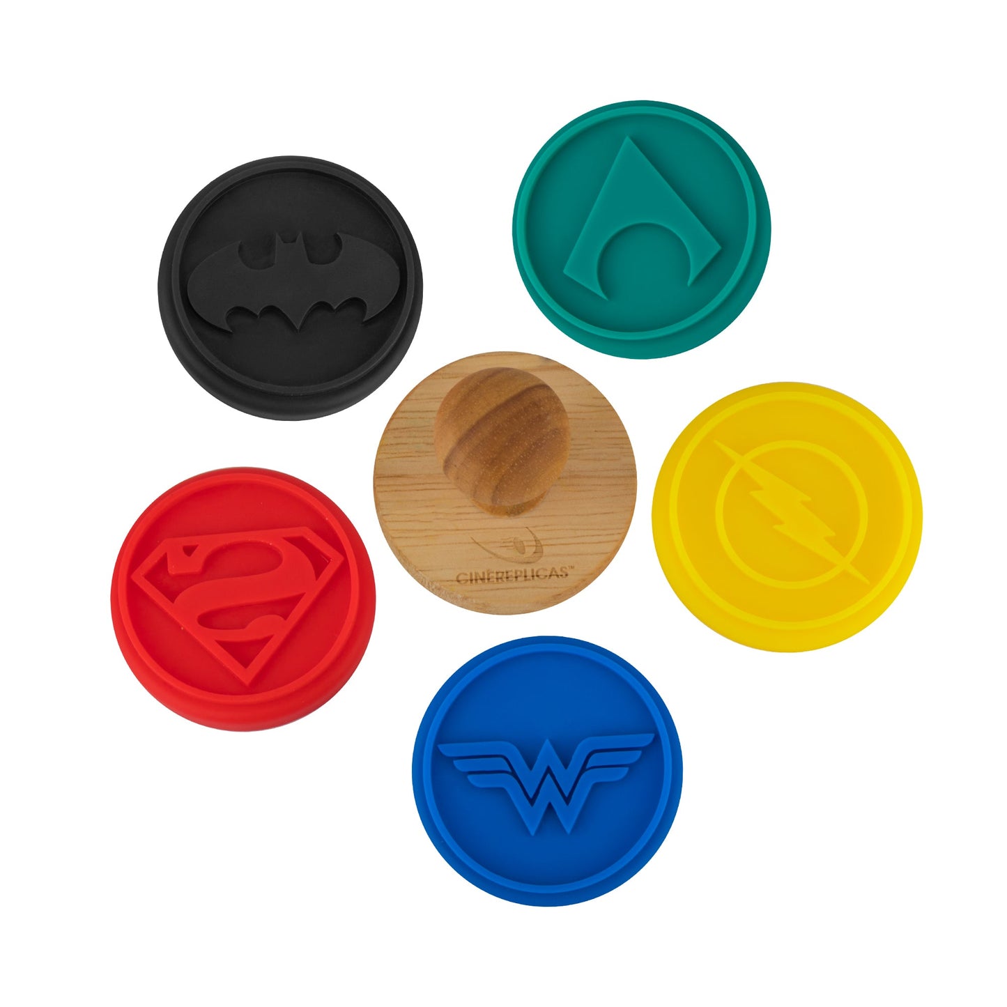 Justice League Cookie Stampers (Set of 5)