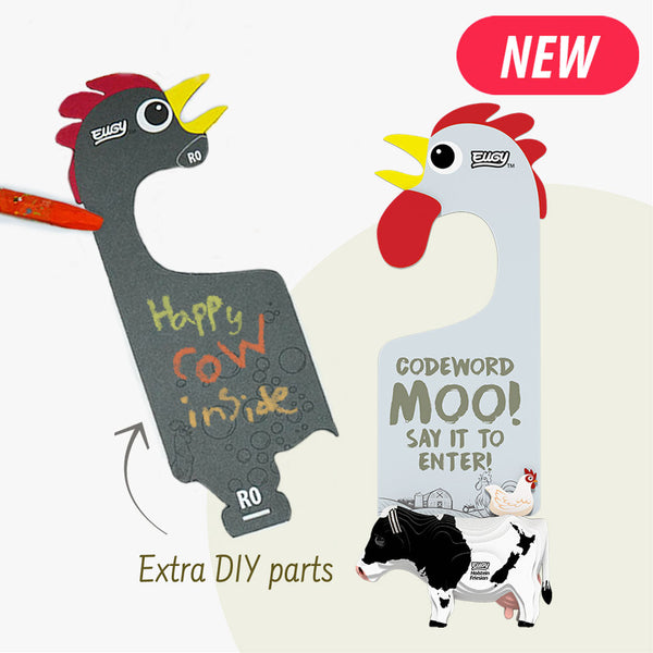 D079 Holstein Cow Door Hanger