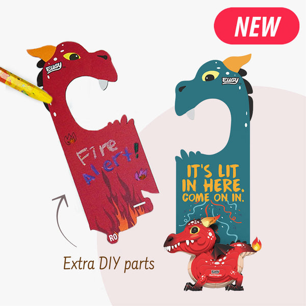 D085 Red Dragon Door Hanger