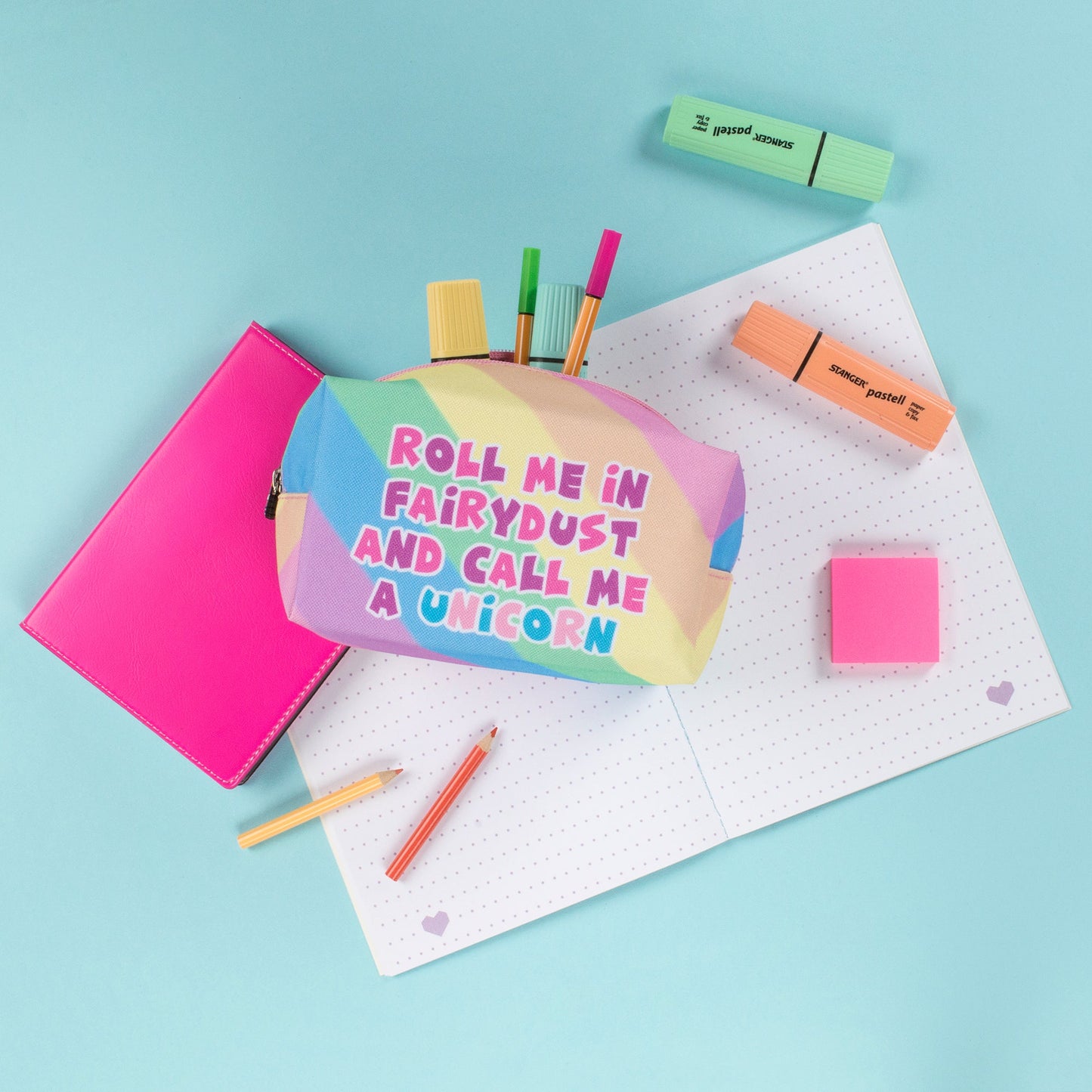 Fairy-Dust Pencil Case/Makeup Bag