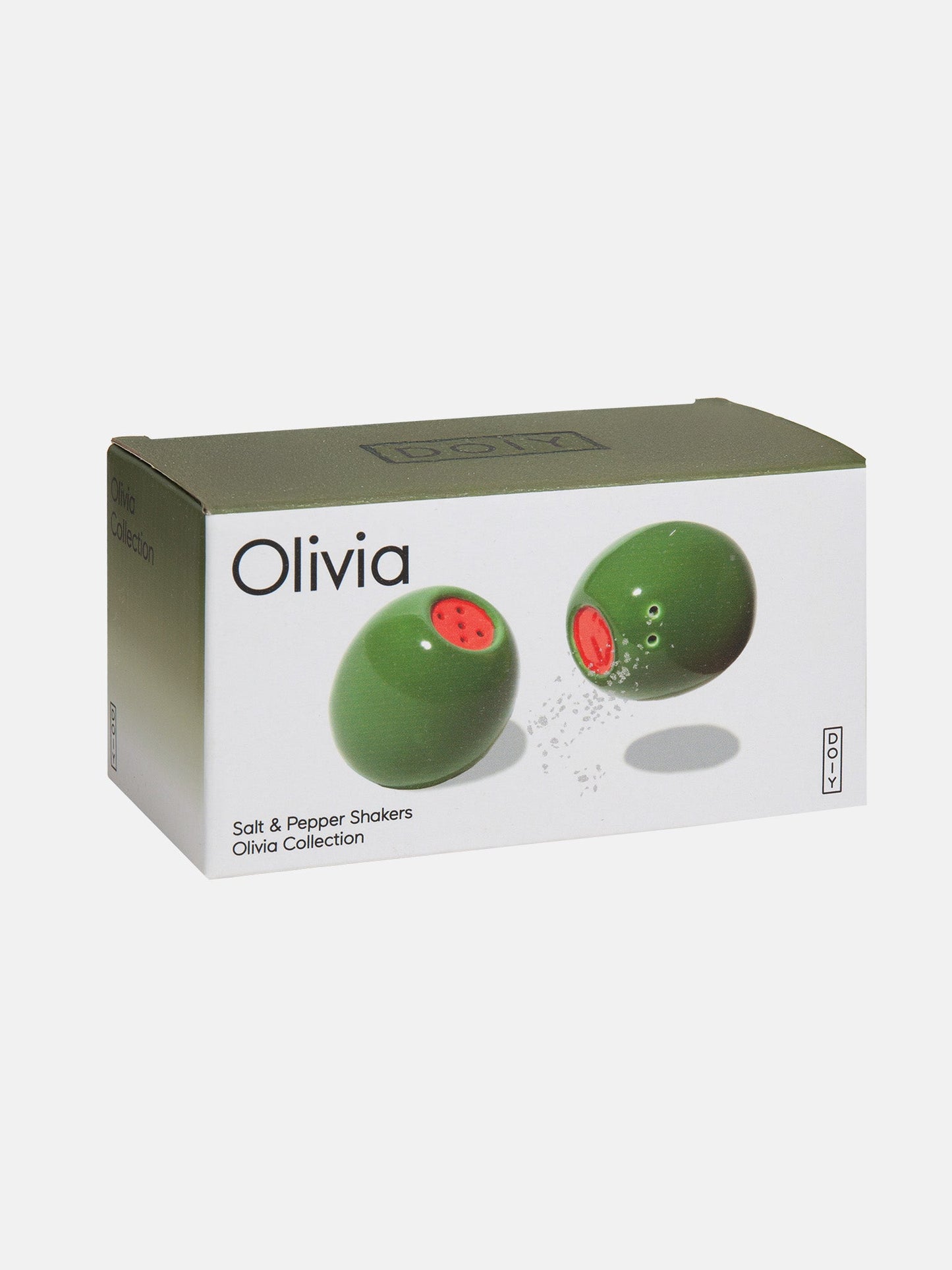 Salt and Pepper "Olivia" Olives