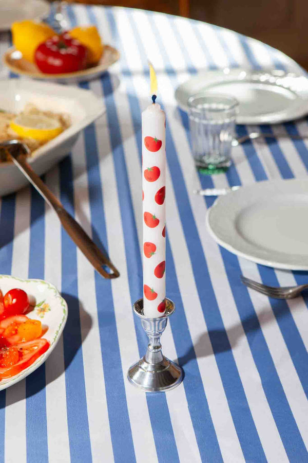 Dolce Vita Tomato Taper Candles