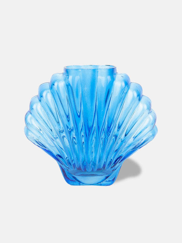 Vase Coquillage Bleu