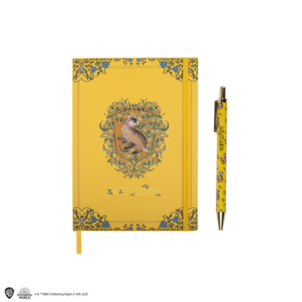 Hufflepuff Magical World Deluxe Notebook and Pen Set