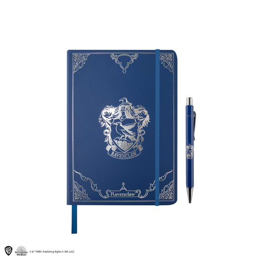 Deluxe Ravenclaw Notebook and Pen Set