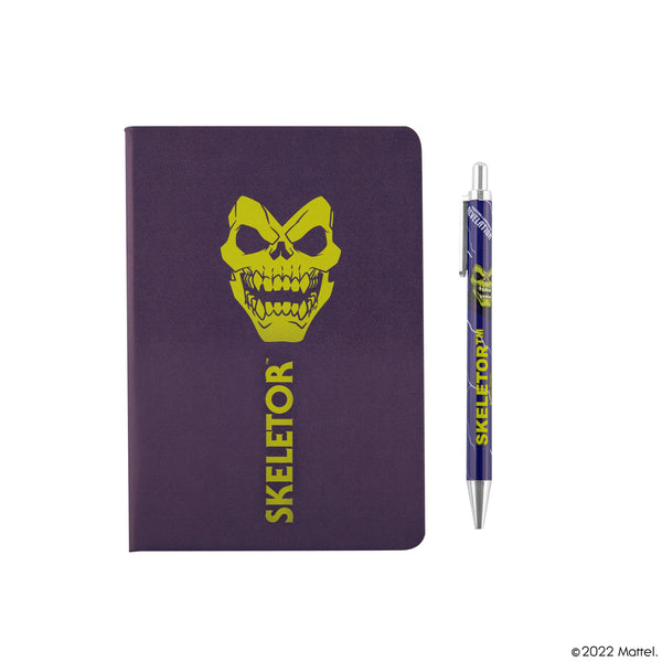 Skeletor Deluxe Notebook and Pen Set