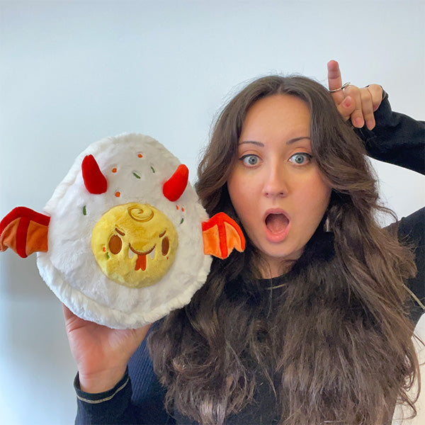 Peluche Mini Squishable – Œuf Mimosa