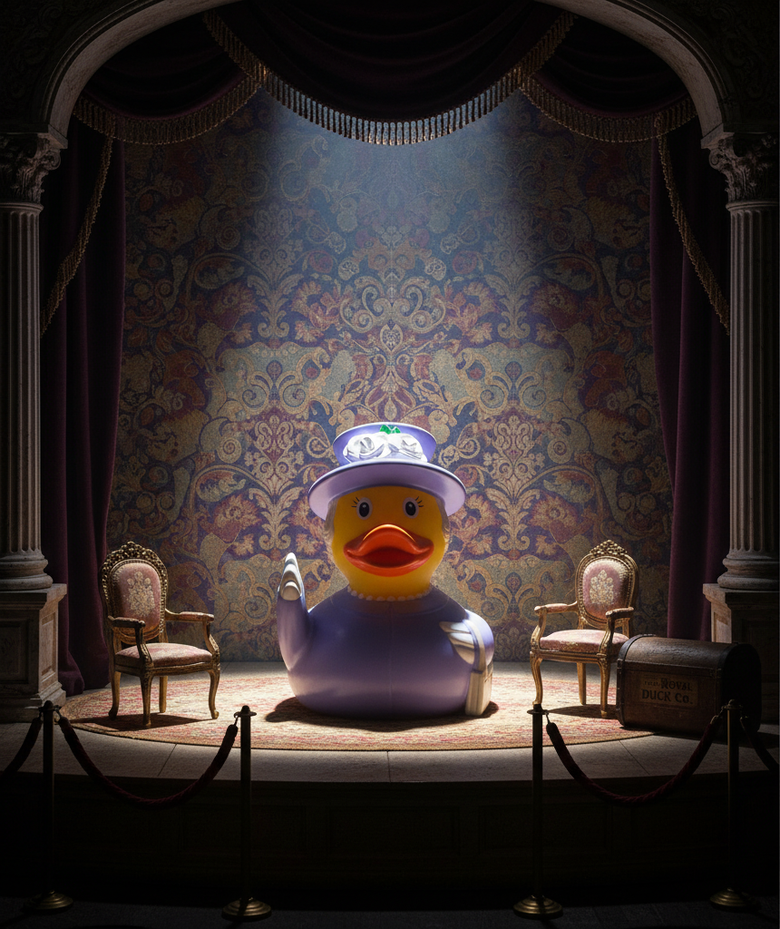 English queen duck