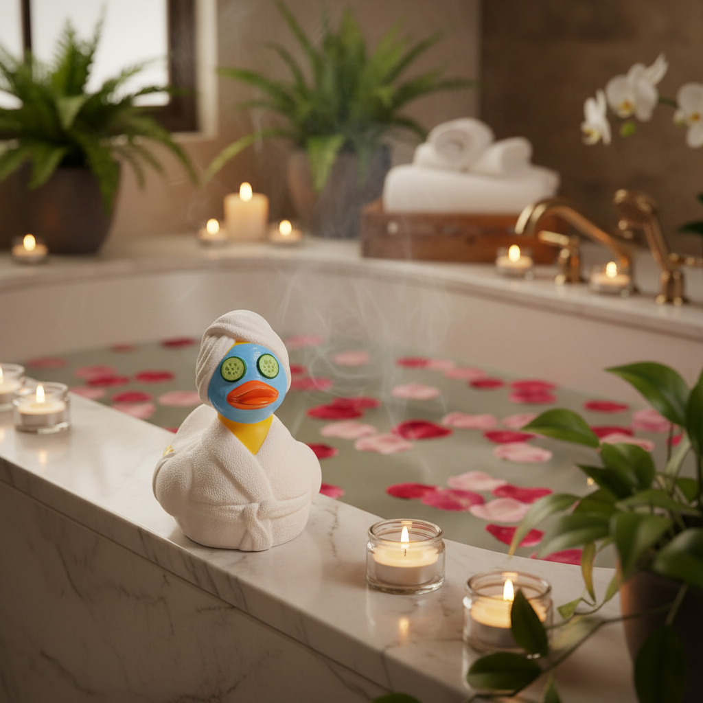 Spa duck
