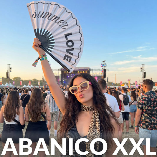 Éventail Xxl « Summer love » – Fisura – vue 2