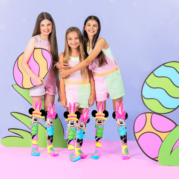 EASTER WITH MICKEY AND MINNIE SOCKS