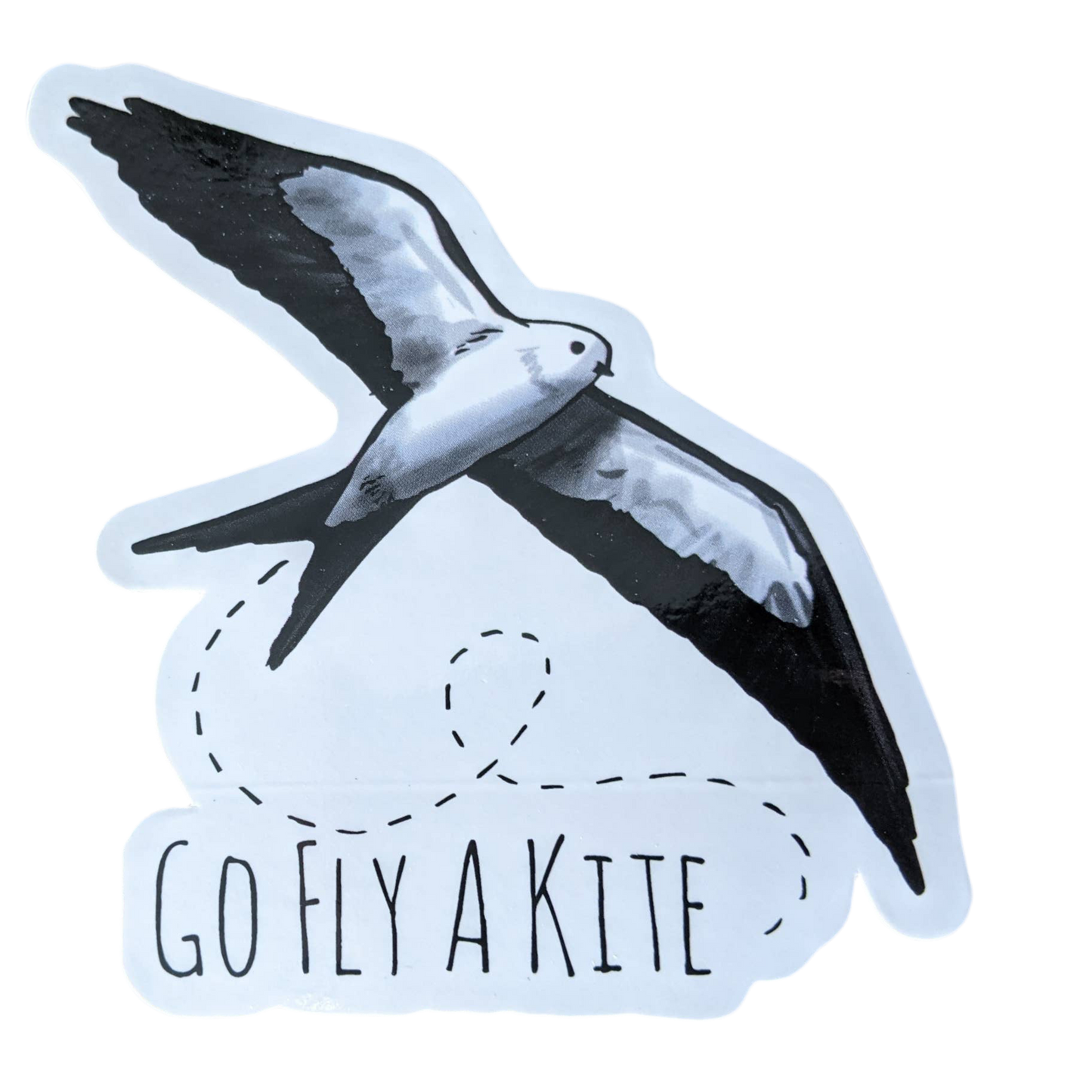 Go Fly a Kite Sticker