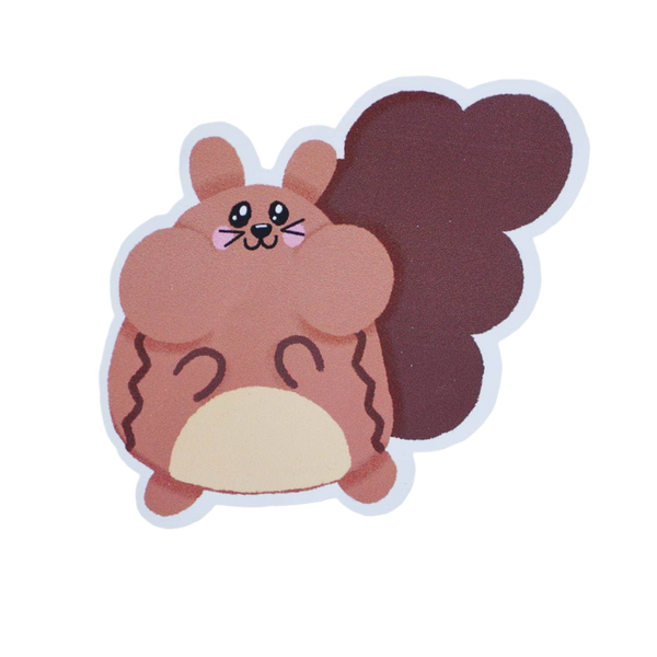 Squirrel sticker