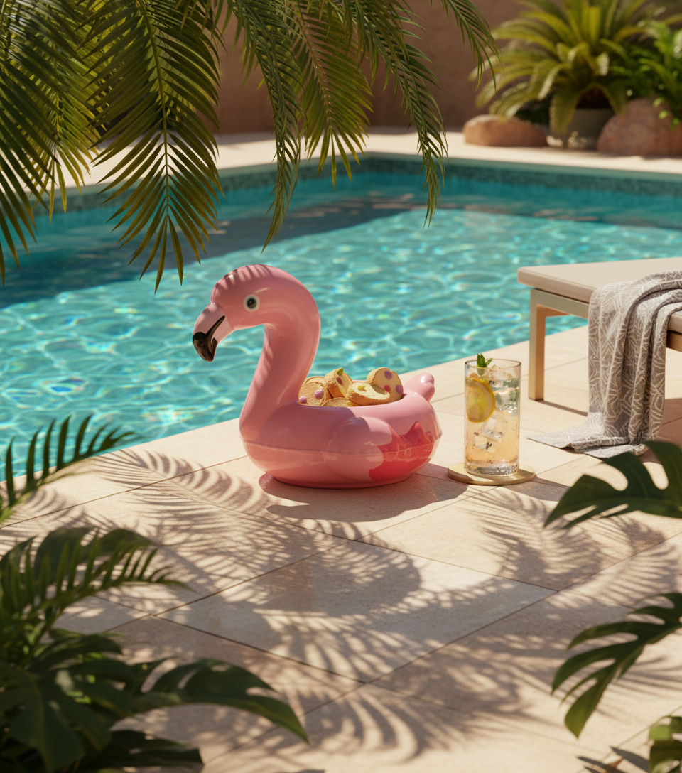 Floating Flamingo Pot