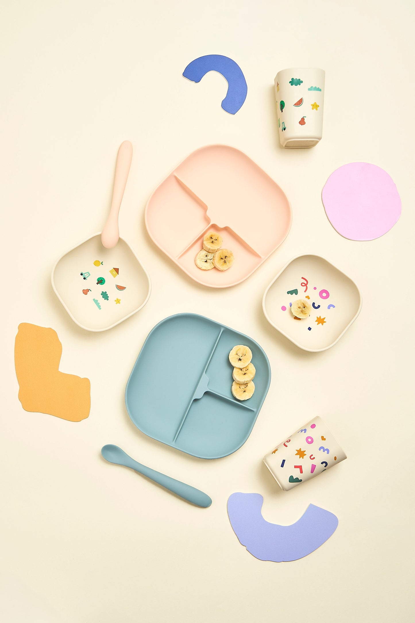Confetti Cobalt dinnerware