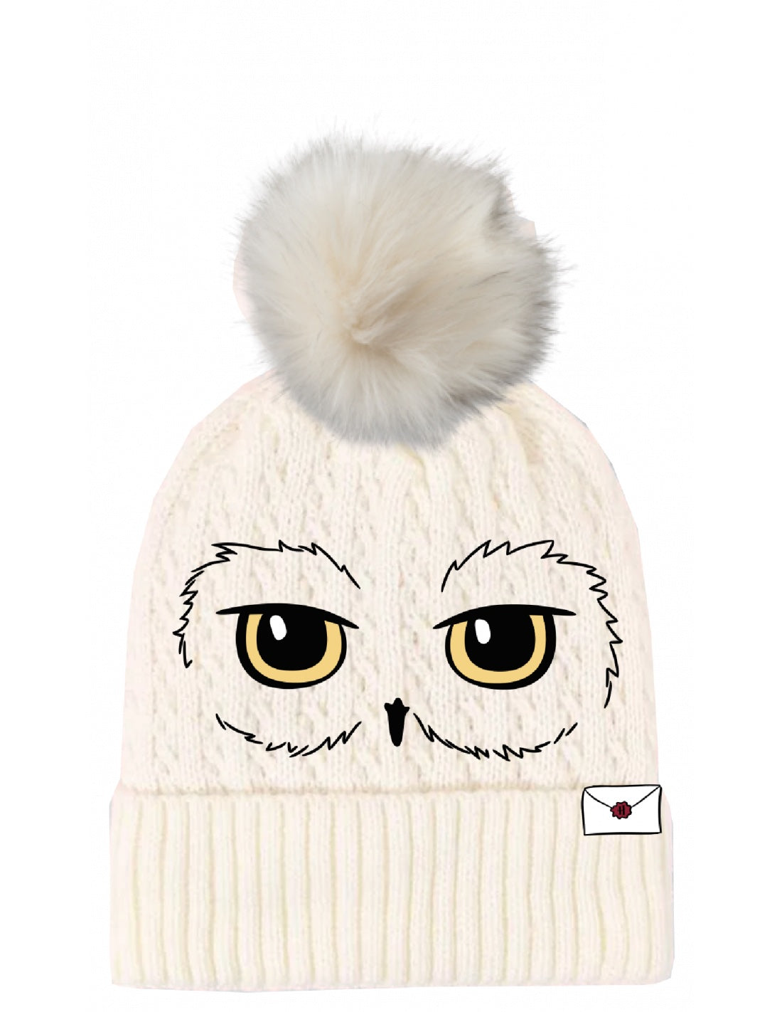 Harry Potter Pompom Beanie - Hedwig