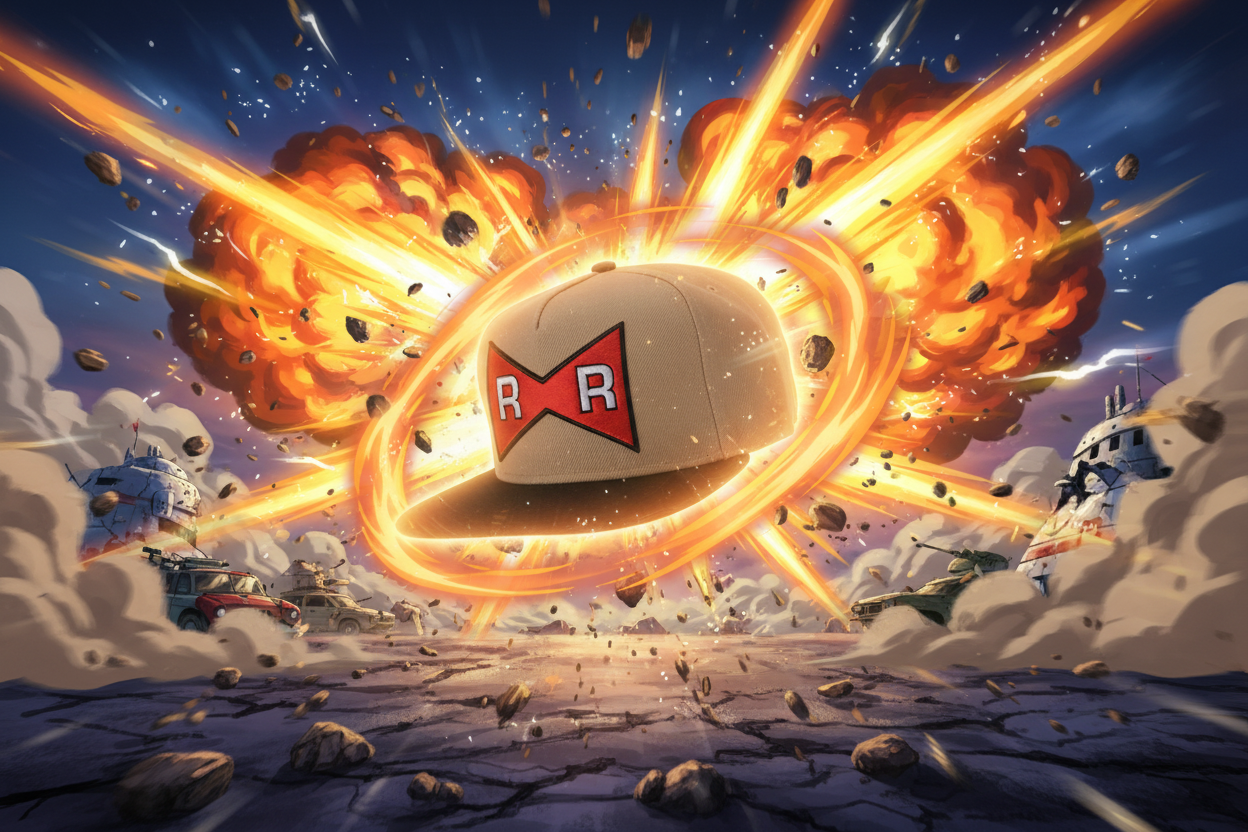 DRAGON BALL Z - Core OTP Rarmy - Geborduurde Snapback Cap