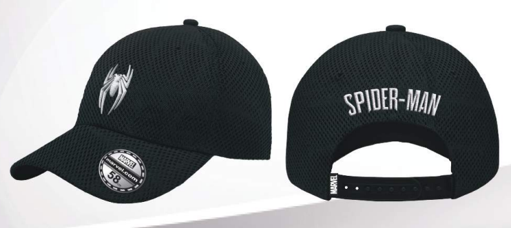 SPIDER-MAN Logo Casquette de Baseball "Honey Comb"