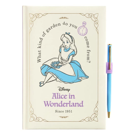 Carnet de note avec Stylo Alice au Pays des Merveilles