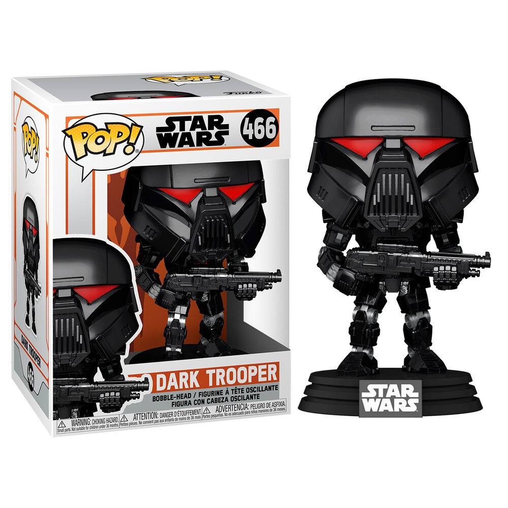 the mandalorian pop n 466 dark trooper battle