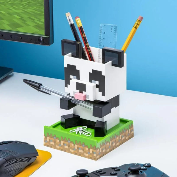 Minecraft Desk Tidy - Panda