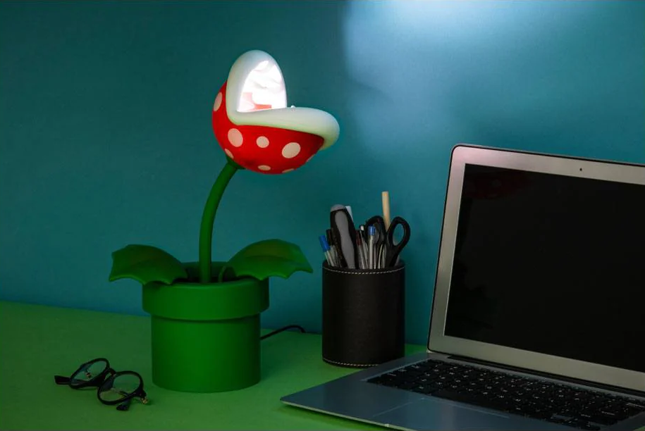 Lampe Mario - Plante Piranha