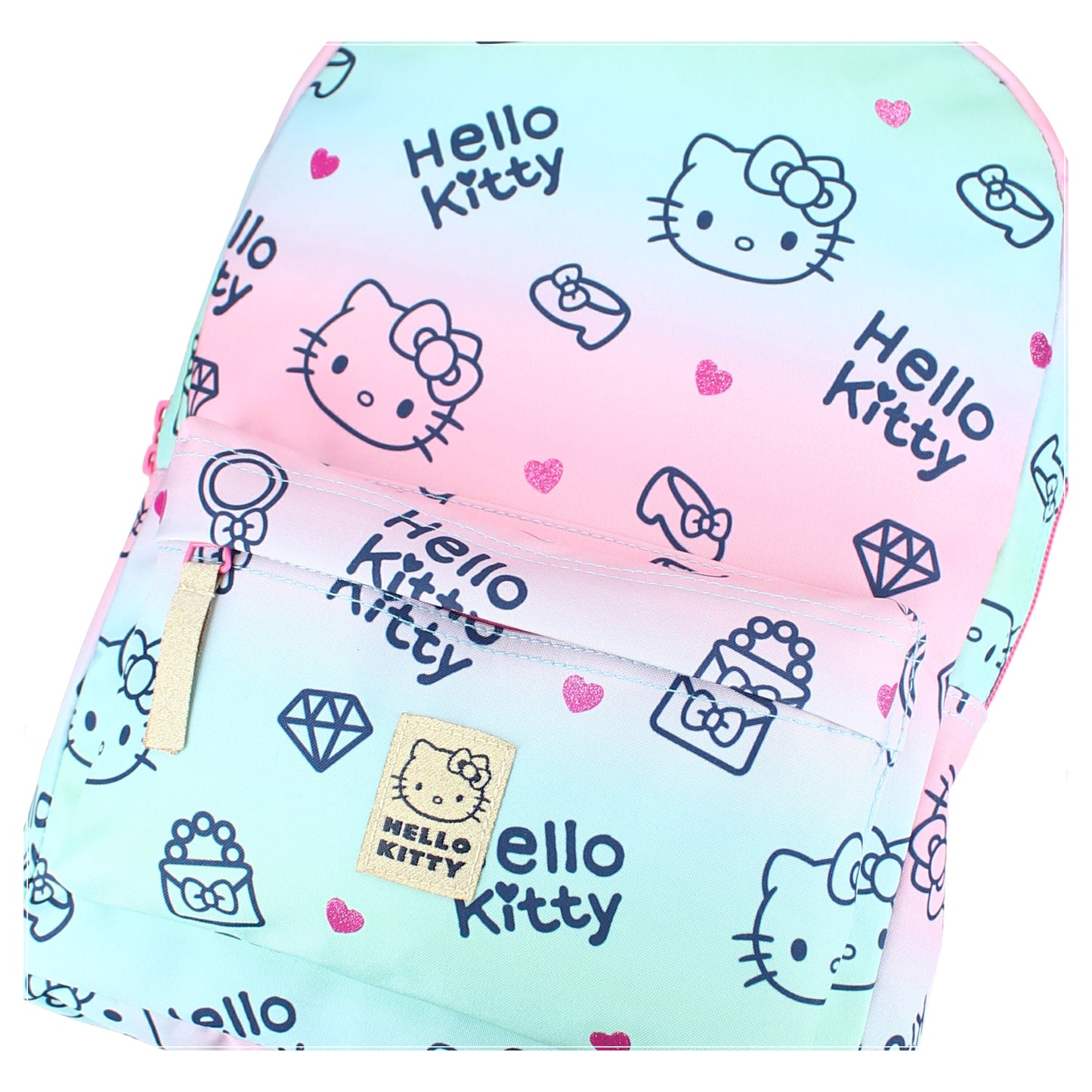 Backpack - HELLO KITTY - Cheerful - Tye&Dye