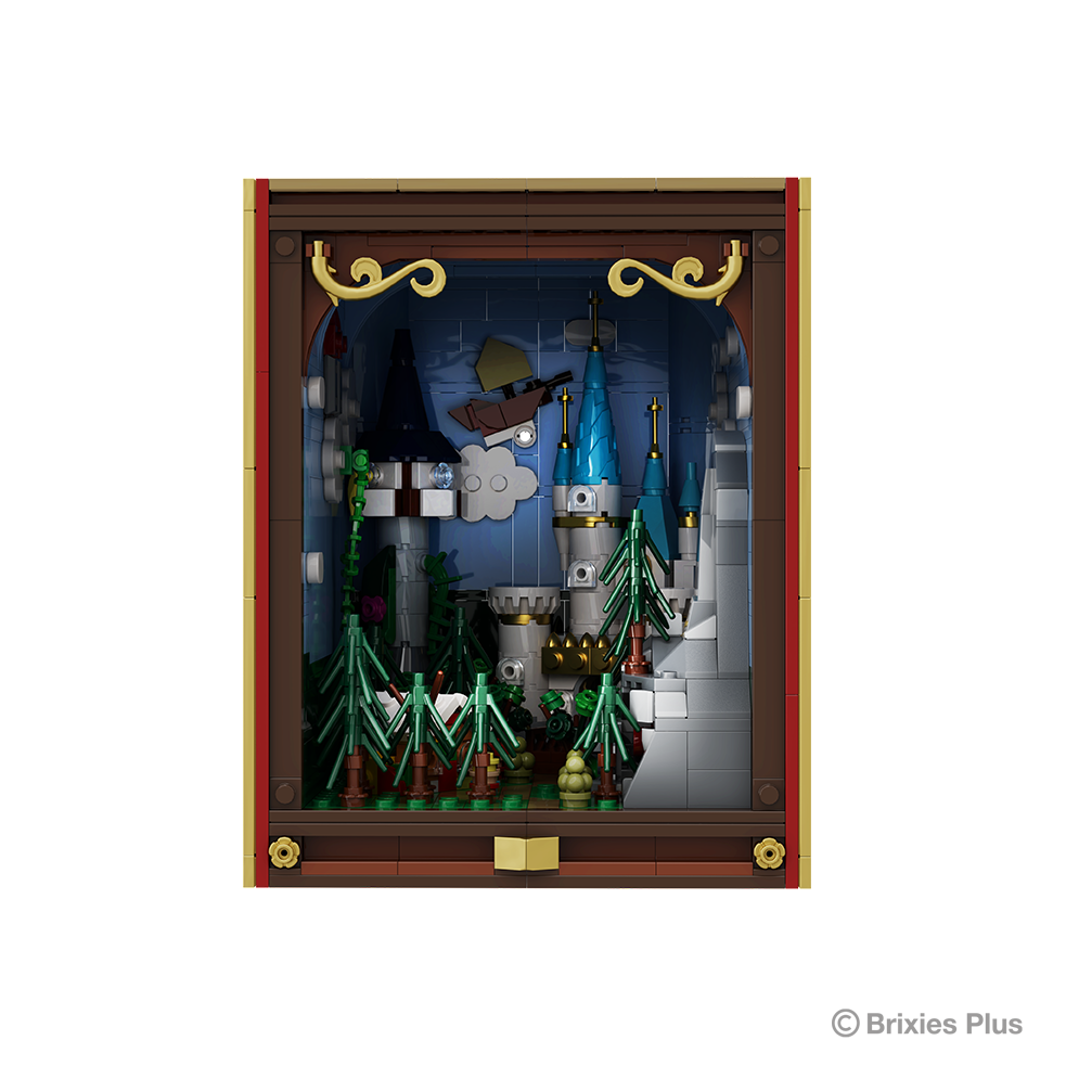 BRIXIES Plus Book Nook Fairytale