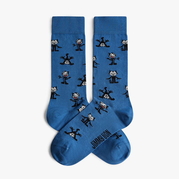 Chaussettes Felix le Chat - Bleu