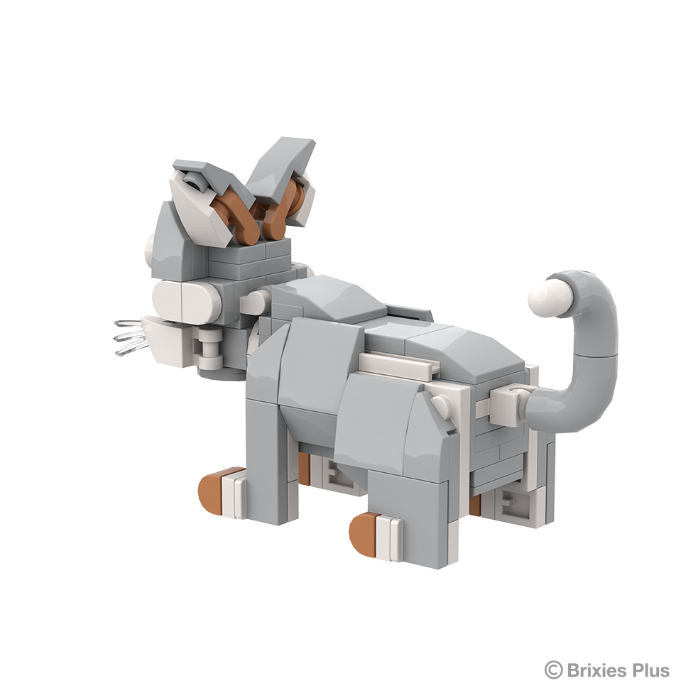 BRIXIES Plus Farmbuddies Farm cat