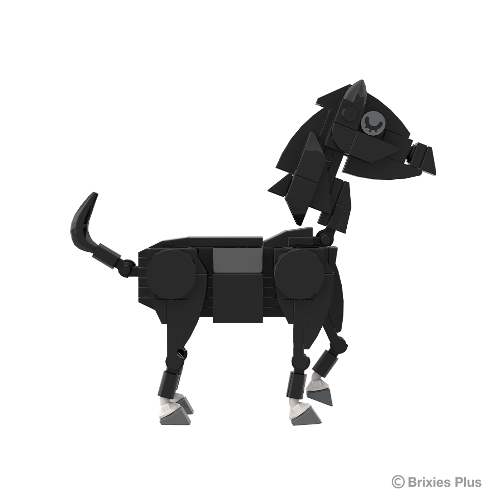BRIXIES Plus Farmbuddies Horse black