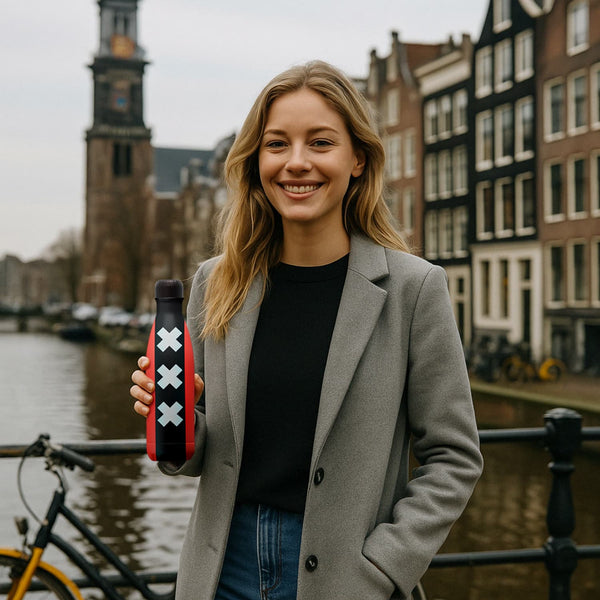 IZY Bottle - Amsterdam Flag - 500ml