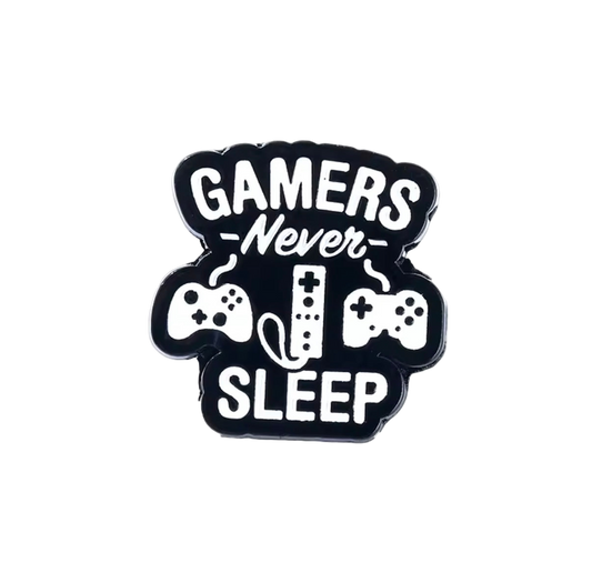 Pins Gamer Never Sleep
