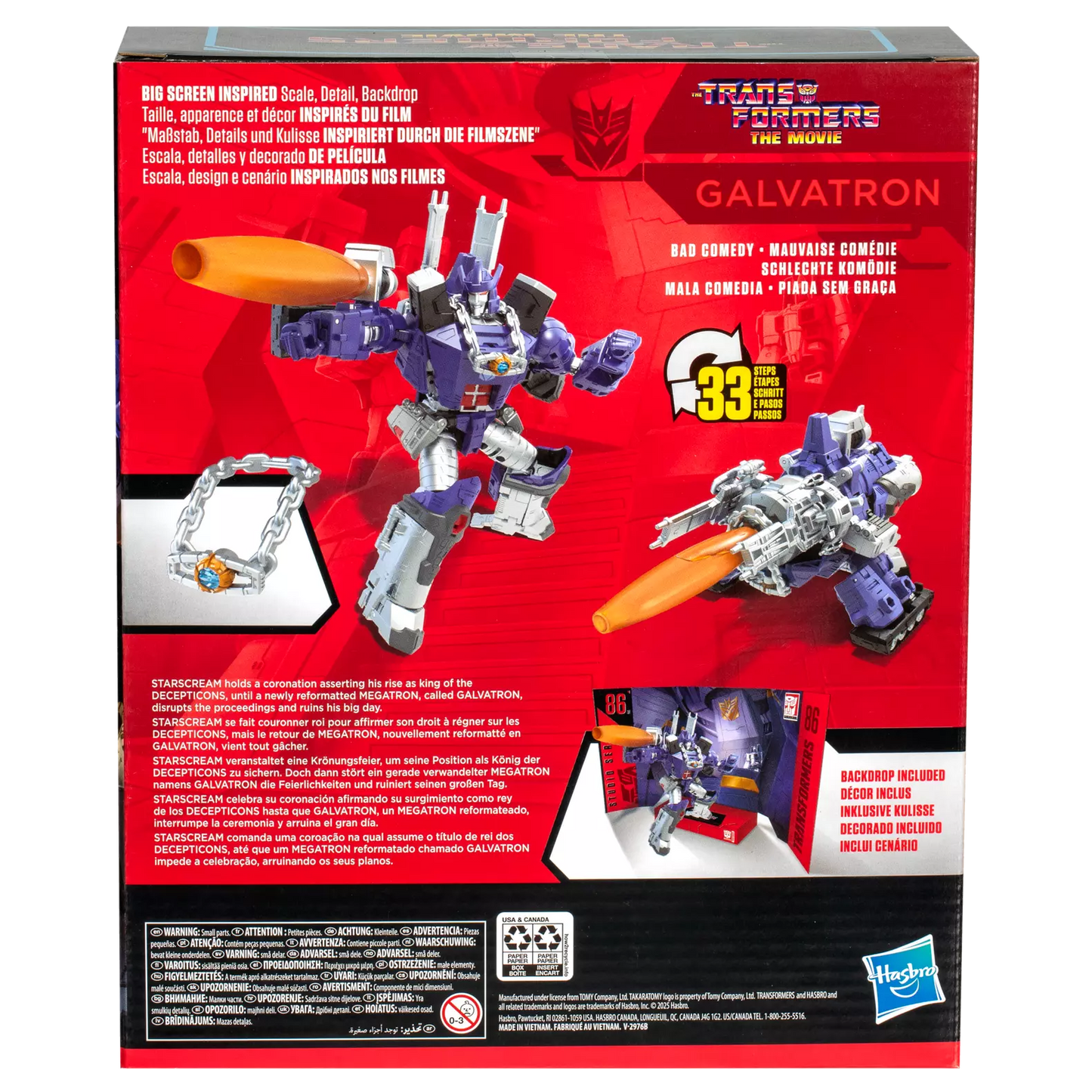 transformers generations studio series galvatron hasbro