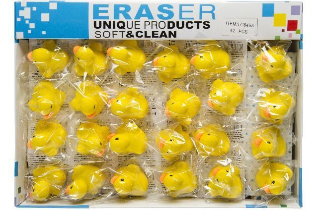 Yellow Duck Eraser