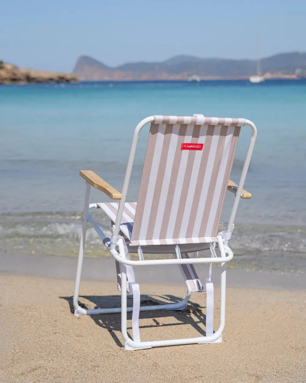 Foldable beach chair with handles – CALEDONIA